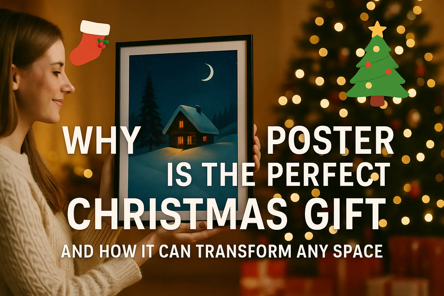 Why a Poster Is the Perfect Christmas Gift (And How It Can Transform Any Space)